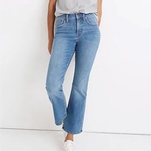 Madewell Cali Demi Boot Jeans Size 28